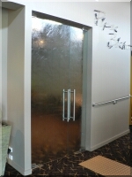 Maryborough Highland Scociety, Slump Glass Doors